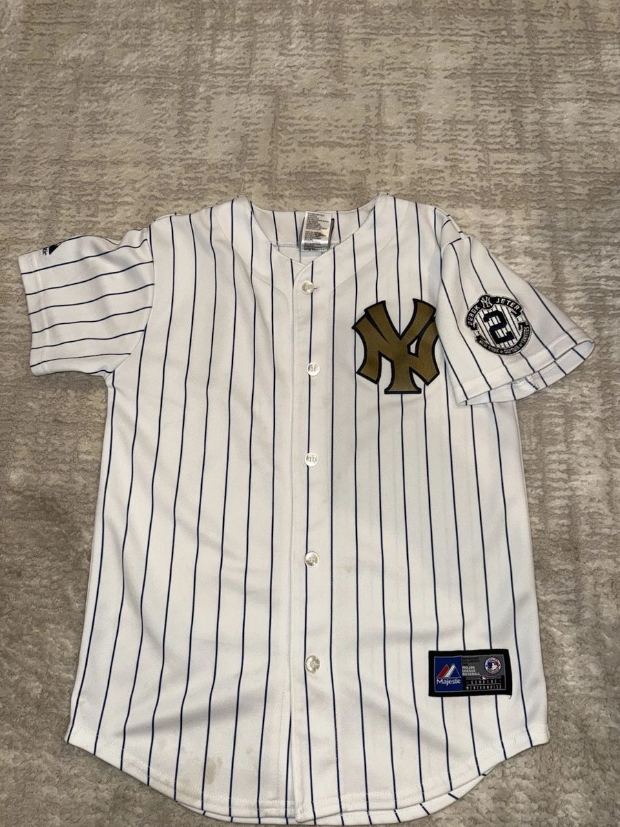 Chemise New York Yankees Majestic – Grise, Manches Courtes, Taille M, Neuve Avec étiquettes