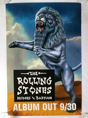 Rolling Stones Bridges to Babylon ポスター s-l400.jpg