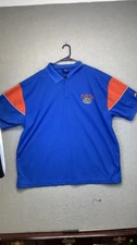 Florida Gators Shirt Mens 2XL Blue NCAA Football Polo Embroidered Pro Player