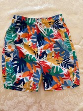 Place Sport, Multicolor swim trunks, boys SZ 5-6, Elastic waist Drawstring