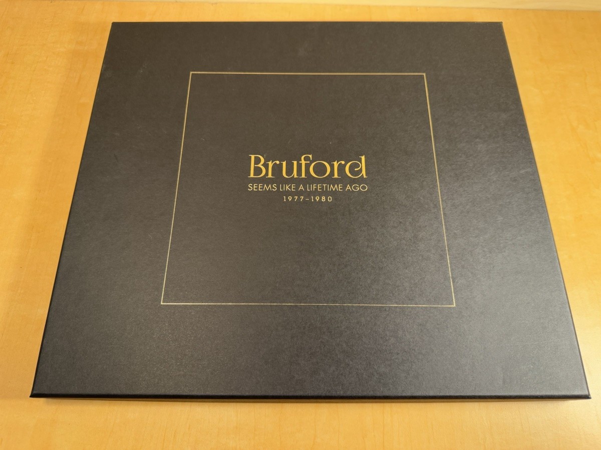 ブルーフォード /シームズ ライク ア ライフタイム アゴー(サイン/番号付き) Bill Bruford Seems Like A Lifetime Ago 1977-1980 8 Disc Box Set