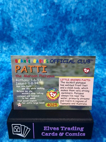 Beanie Babies Series 2 SINGLE Non-Sport Trading Card by TY / Cyrk 1999 - Picture 92 of 176