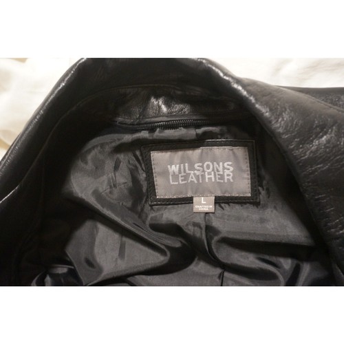Chaqueta de cuero Wilson grande Y2K años 90 - Imagen 2 de 14