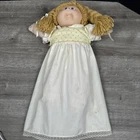 Vintage 1978-1982 Cabbage Patch Kids Doll Original Blonde Hair Blue Eyes T20
