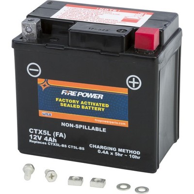 Fire Power Sealed Factory Activated Battery CTx5L CTX5L FA