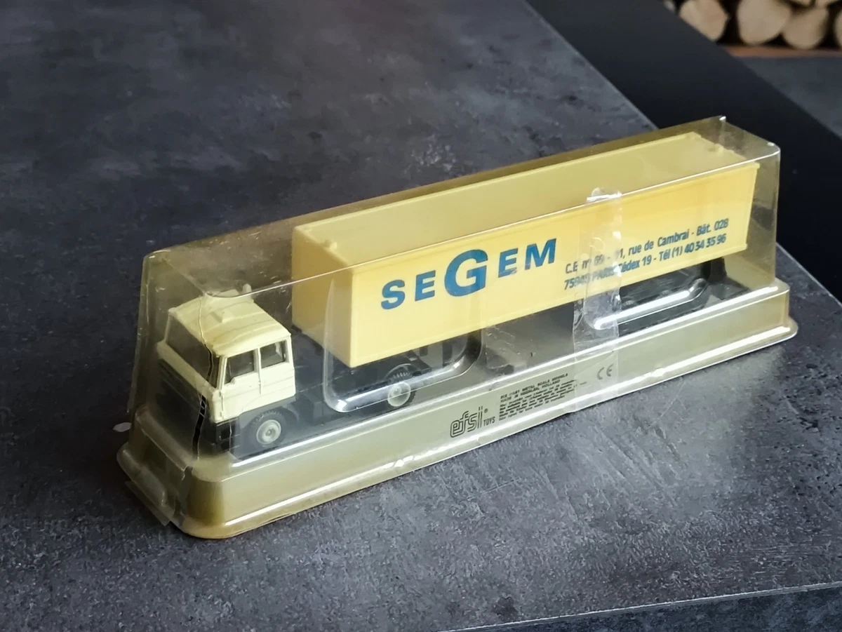 SOLIDO 3501 camion DAF Savoyarde LUBRIFIANTS OPAL 1/50 neuf en boite