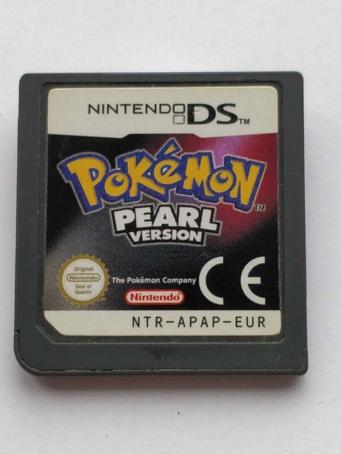 Genuine Uk Version Pokemon Pearl Game Cartridge For Nintendo Ds Lite Dsi For Sale Online Ebay