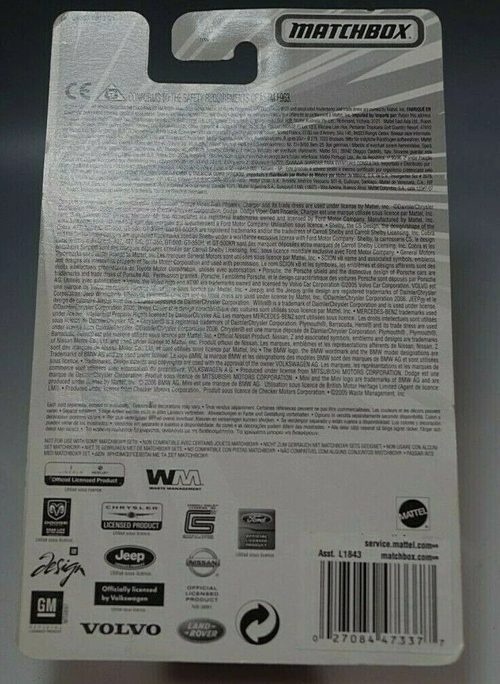 2006 火柴盒 #67 福特 GT 绿色超快 L.E. 全新带盒状况 — 第 3/3 张图片