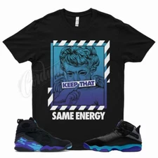 ENERGY T Shirt for Air J1 6 Rings Aqua 8 Retro Teal 5 Alternate Grape Purple