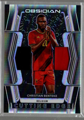 2020-21 Obsidian Cutting Edge Electric Purple #9 Christian Benteke Jersey /75