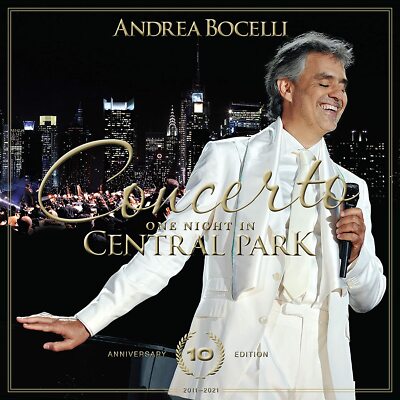 Andrea Bocelli - ONE NIGHT IN CENTRAL PARK - 10TH AN 1CD