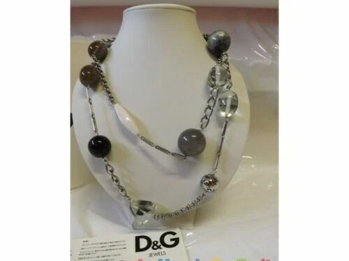 Collane e pendagli di bigiotteria Dolce&Gabbana d'argento in acciaio