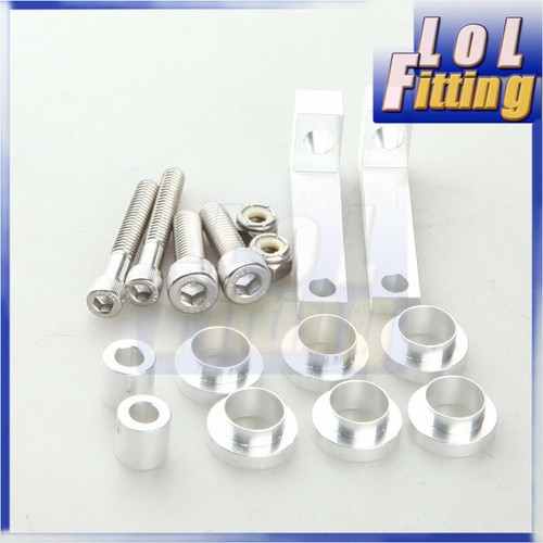Kit de riel de combustible de alto flujo negro ENVÍO A EE. UU. para Supra Mkiv 2JZ-GTE Billet aluminio - Imagen 6 de 10
