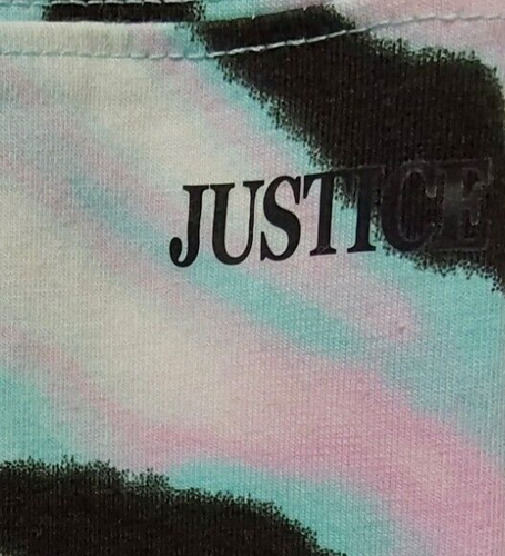 Justice Everyday Faves Multi Tie Dye Leggings Kids Girls Size Large 12-14 - Picture 2 of 4