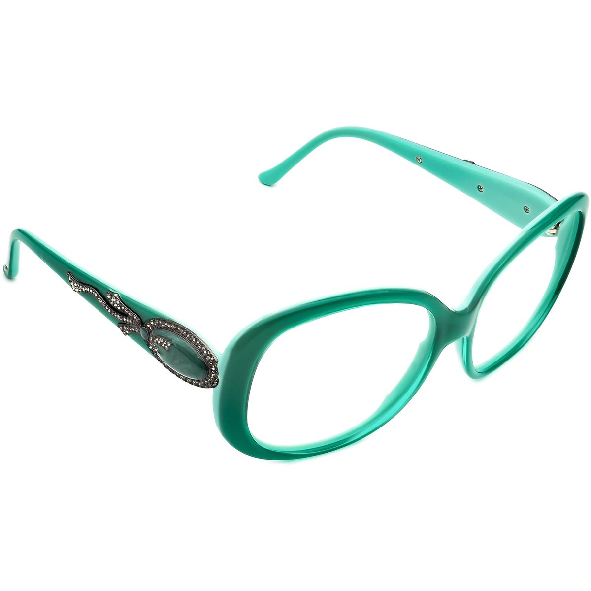 Judith Leiber Sunglasses Frame Only JL1643 08 Green Square 