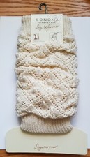 Sonoma Life  Style Ivory Leg Warmer  1 Pair  One Size Fits Most  NWT