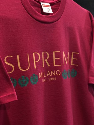 supreme milano tee