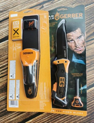 Bear Grylls Gerber Survival Ultimate Pro Fixed Blade With Packaging (New)