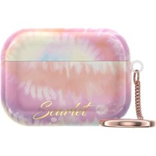 Ghostek SCARLET 2019 Apple AirPod Pro Tie Dye Case Protective Design Keychain