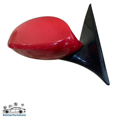 BMW 3 Series E92 E93 M Sport Right Wing Mirror O/S Karmesinrot Red 5pin