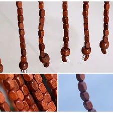 Bamboo Bead Curtain String Door Curtains Beaded Wooden Curtain Fit For Doorway