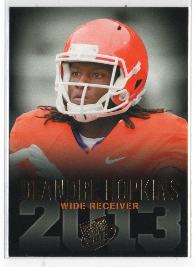 2013 Press Pass Gold DeAndre Hopkins #18 Rookie RC