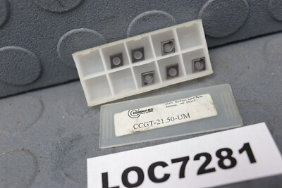 COMMAND CCGT-21.50-UM CARBIDE INSERT QTY. 6 LOC7281