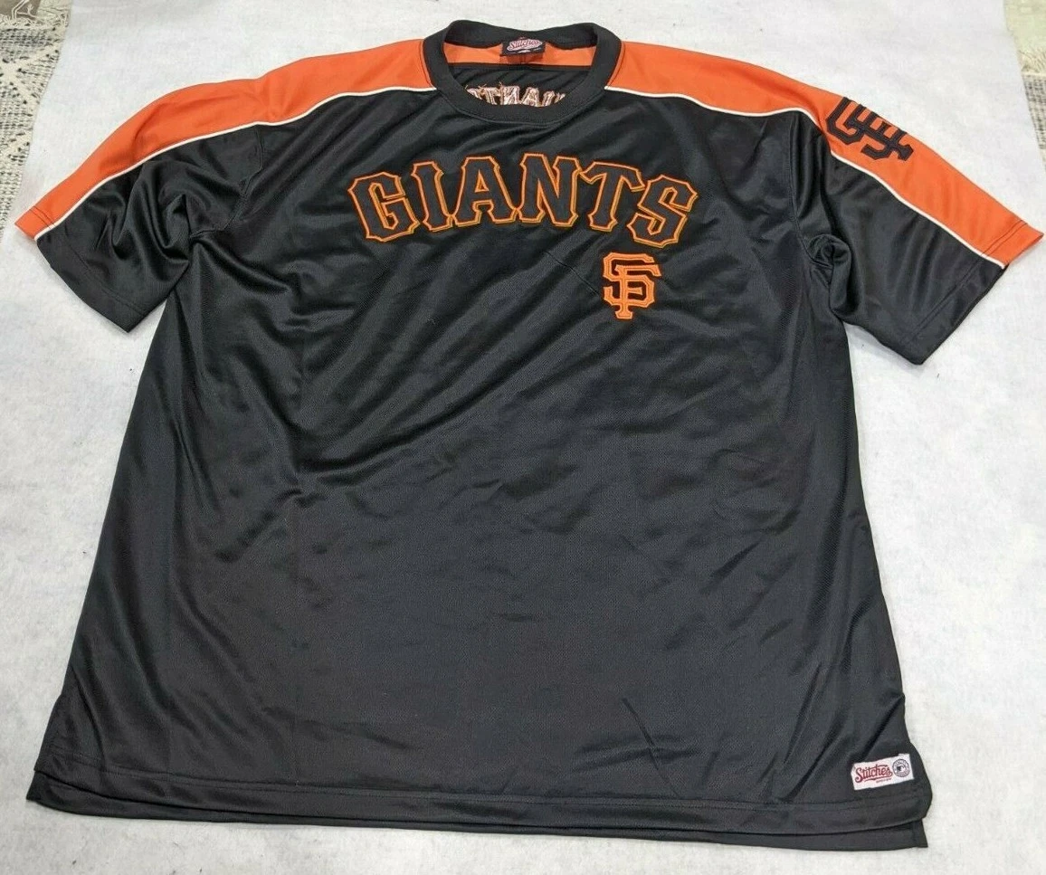 Authentic black sf giants jersey sales