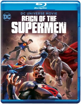 Reign of the Supermen (Animated Superhero Flick) BLUE-RAY-DVD USED  883929595891|