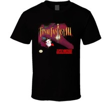 Final Fantasy III SNES Box Art T shirt