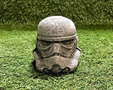 Stormtrooper Concrete Garden Sculpture Small Ornament Star Wars Theme Decoration