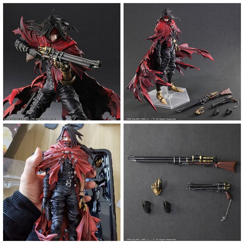 Play Arts Kai Final Fantasy VII Vincent Valentine PVC Action