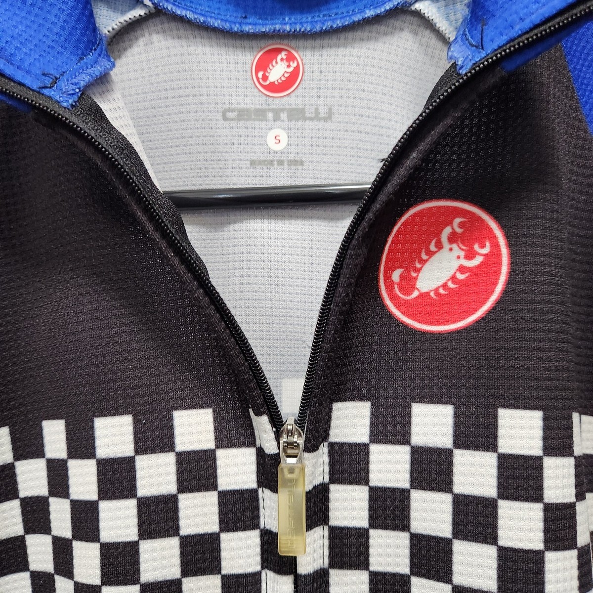 Castelli Rosso Corsa Cycling Jersey Ws- Small - Black Blue