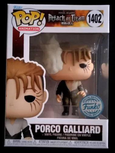 Funko POP! Vinyl Figure -1402 Attack on Titan - Porco Galliard (Funko Spec Ed)