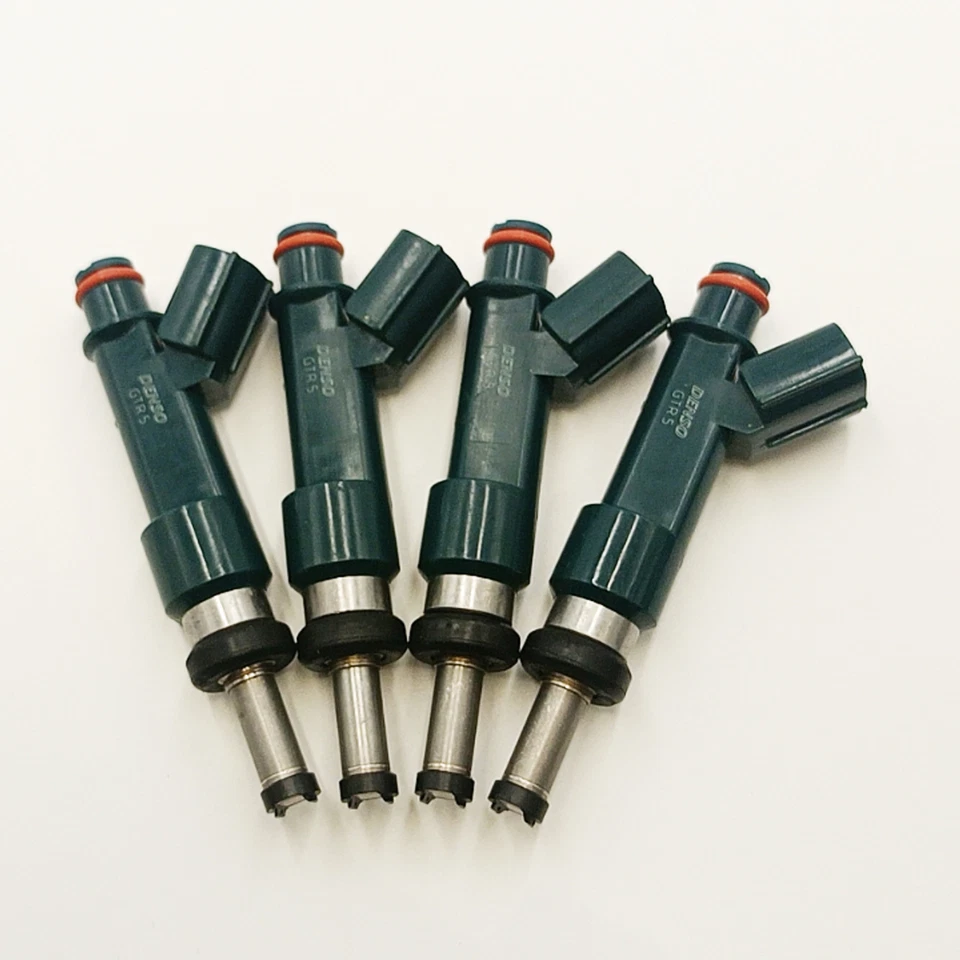 4PCS Denso OEM Fuel Injectors For 10-15 Toyota Prius Lexus CT200h 1.8L I4 Foto 2 de 4
