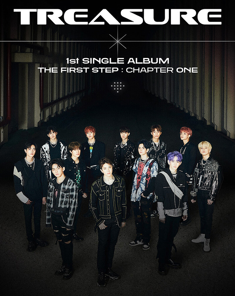 TREASURE [THE FIRST STEP : CHAPTER ONE] 1st Single Album CD+POSTER