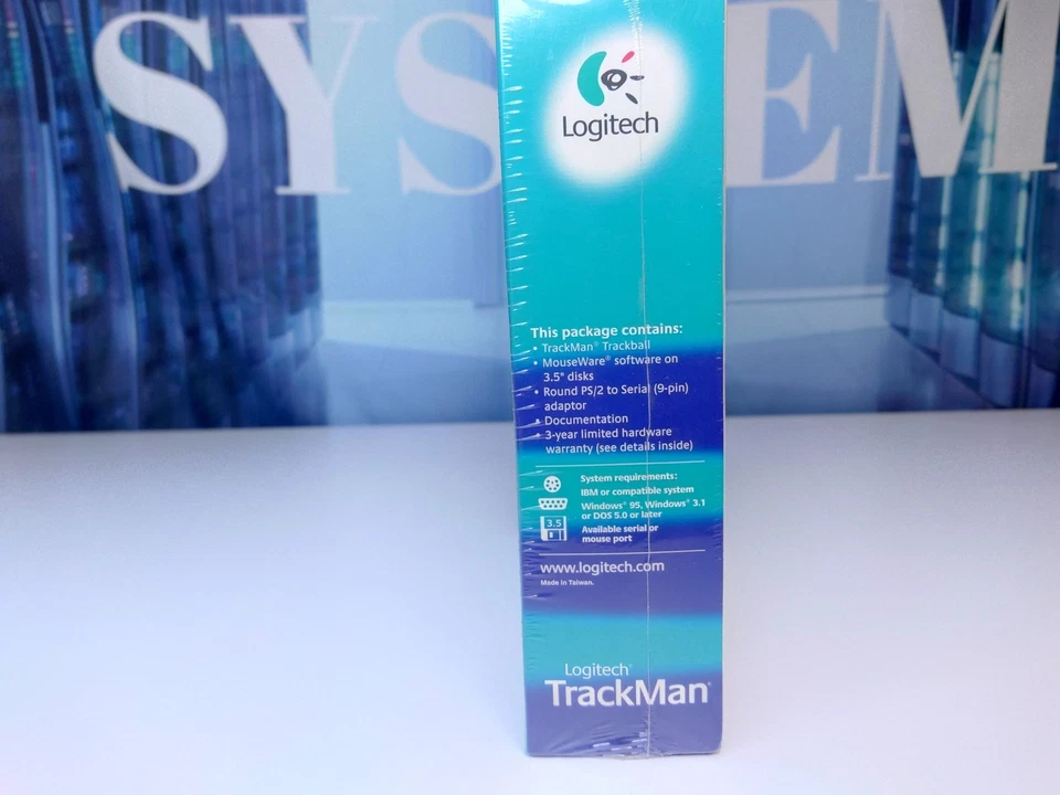 Logitech Trackman 904259-0403 804108-1000 4259 PS2 Serial Trackball DOS/ Windows - Image 3 of 4