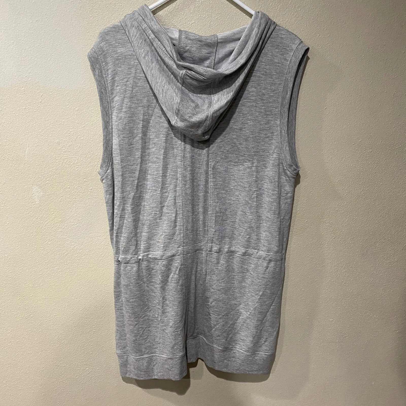 yogalicious athletic dress full zip sleeveless pockets stretch athleisure 
