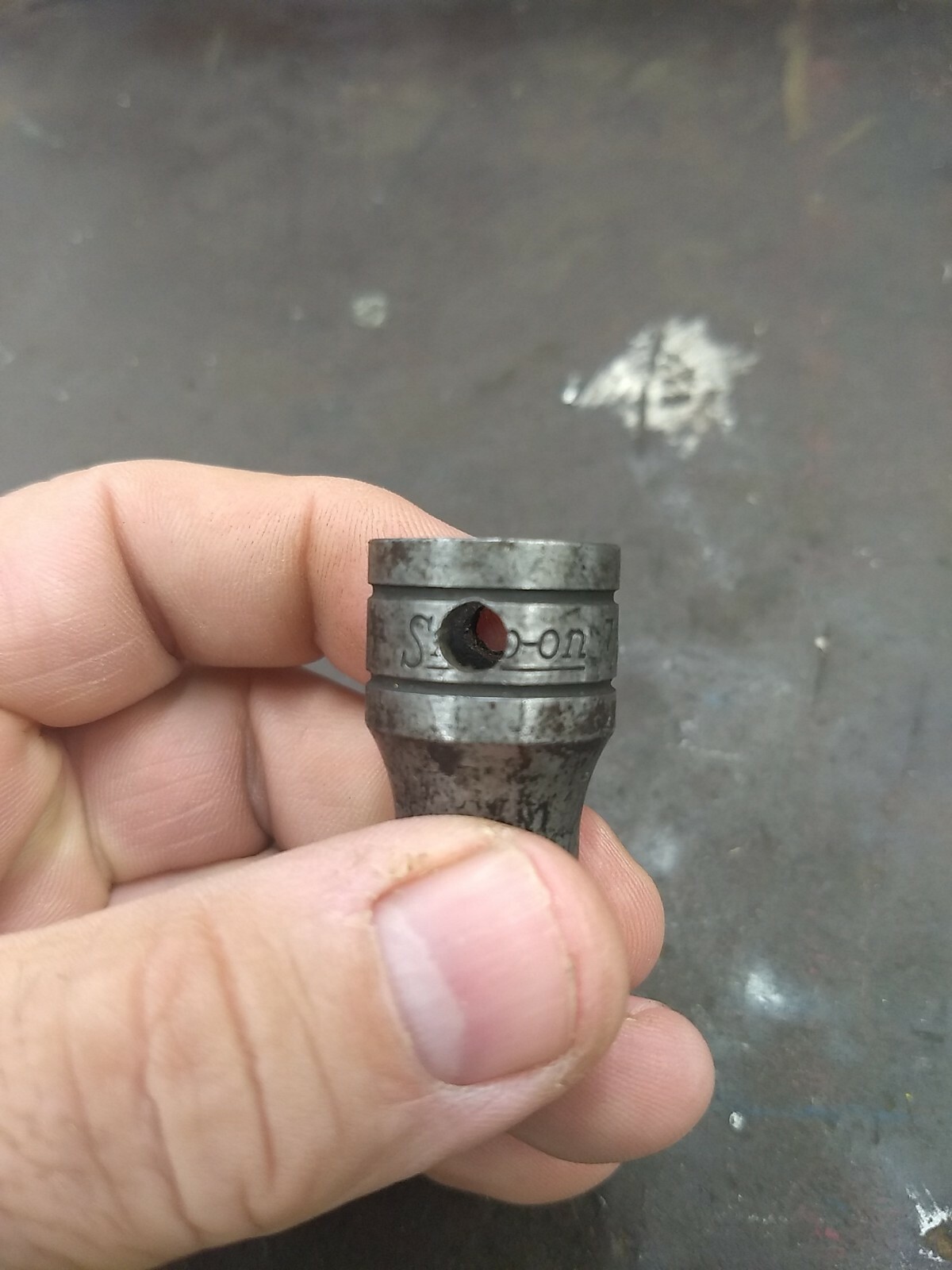 Snap-On SB-140 7/16" 1/2dr 12pt Std Socket USA Z