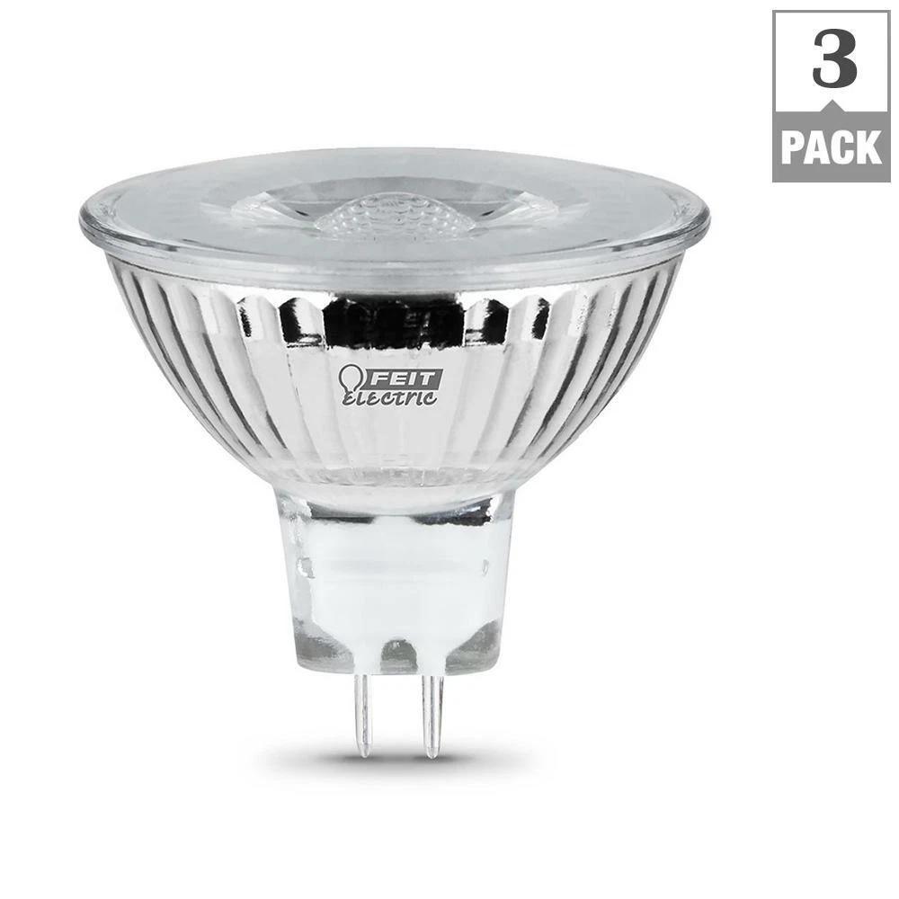 FEIT Electric Enhance MR16 GU5.3 LED Bulb Bright White 20 Watt Equivalence 3 pk