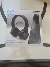 IWorld Bluetooth Dynamic Foldable Wireless Headphones