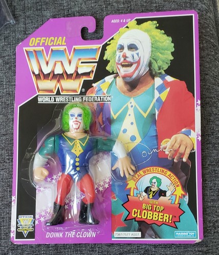 1993 Hasbro Titan Sports WWF WWE Doink The Clown P...