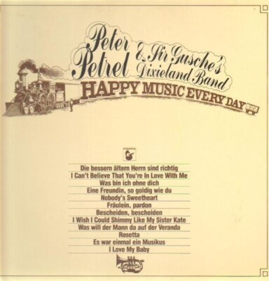 LP Peter Petrel & Sir Gusches Dixieland Band Happy Music Every Day NEAR MINT