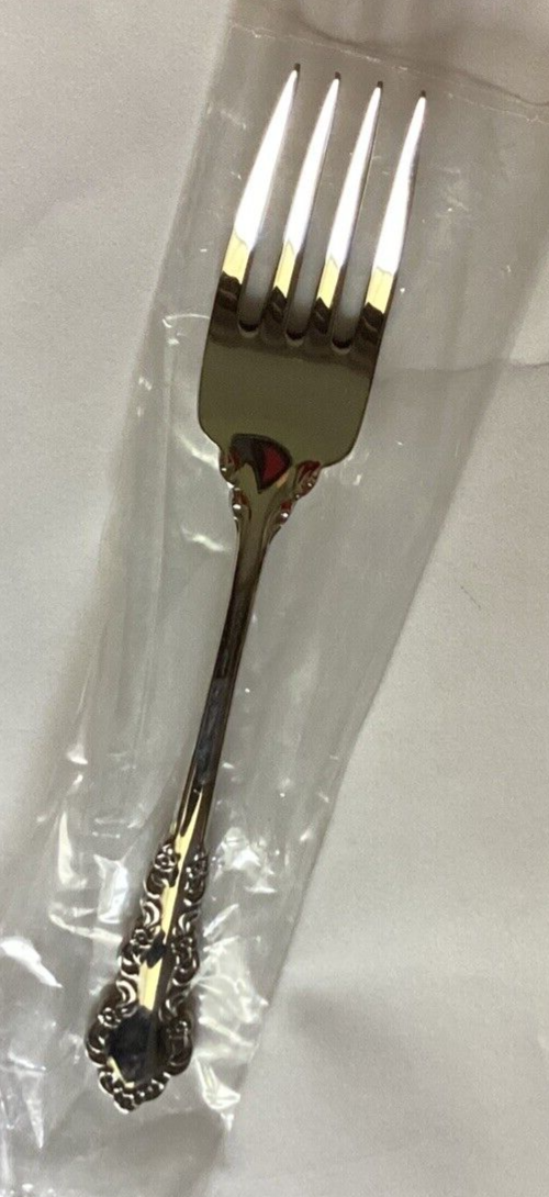 Oneida Cube Stainless SHELLEY Dinner Fork (s) 7 3/8" Unused Flatware