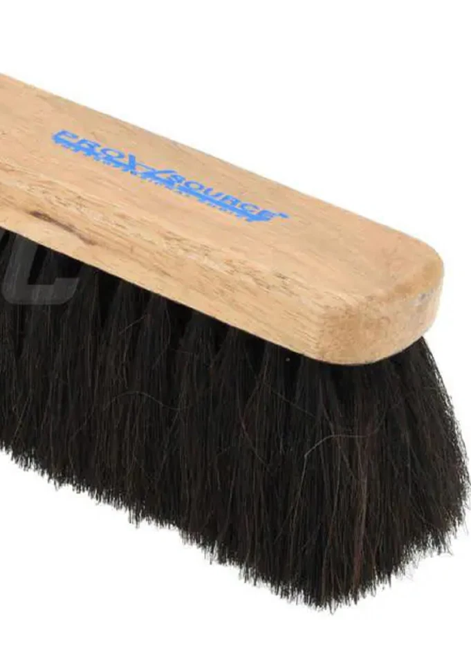 Escoba de empuje de crin de caballo de 24" de ancho PRO-SOURCE 3" de longitud, mango no incluido Foto 3 de 4