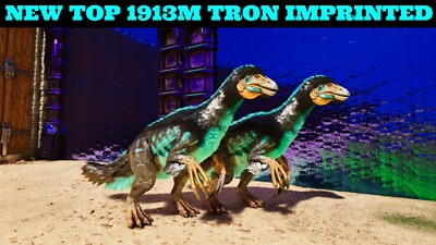 ARK Survival Ascended PvE PC/XBOX/PS NEW Top Stats Tron Therizino 1913m (theri)
