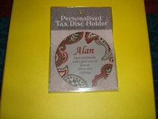 TAX DISC  HOLDER....( MAGNETIC )........( ALAN ) .............. 