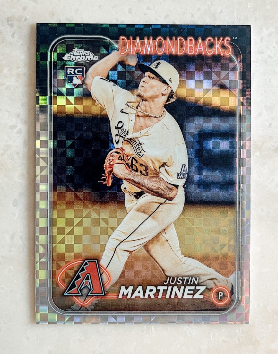 nico　0102 ★1・15 Justin Martinez 2024 Topps Chrome #159 XFractor Diamondbacks