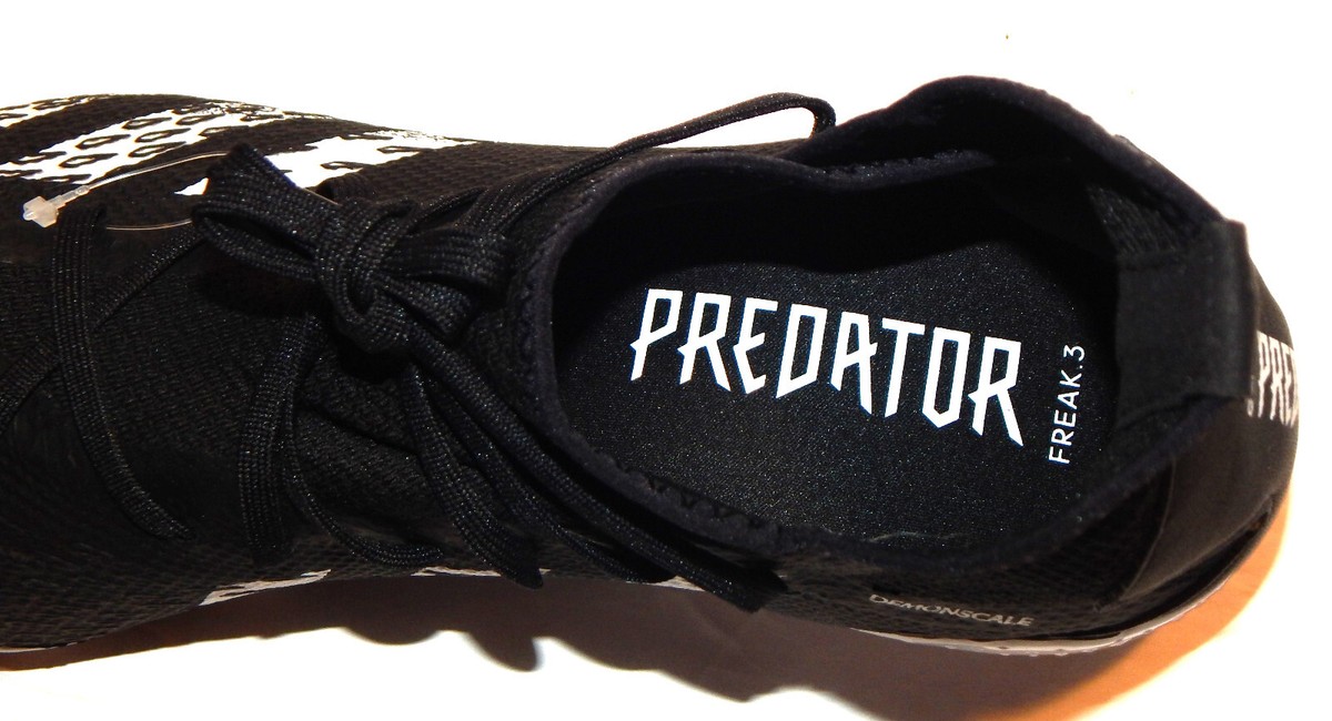 シューズ ADIDAS PREDATOR FREAK BLACK Adidas Predator Freak + FG - Black-White Soccer Cleats – ProSoccer