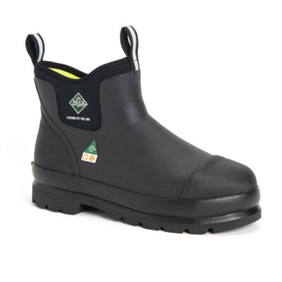 Muck Boot Men's Chore Classic Chelsea CSA-Steel Toe Boot, Black
